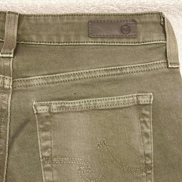 AG Los Angeles Women Mari Crop High Rise Slim Straight  Jeans Size 25 - Picture 7 of 8